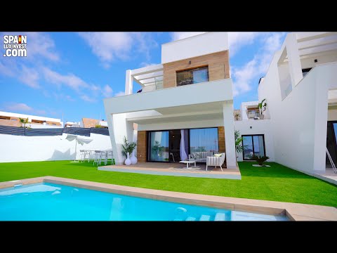 Inmuebles de lujo en España/Villa con vistas al mar en Benidorm/Finestrat/Viviendas de primera clase