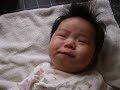 Baby Vanessa crying, maybe feeling sleepy. Mummy kept asking if she is unhappy? Then stopped...