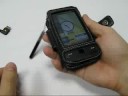 PDair Leather Case for Samsung SGH-i908 Omnia - Book (Black)