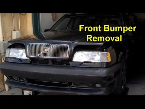 Front Bumper Removal, Volvo 850, S70, XC70, etc. – Auto Repair Series