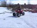 Fourwheelers on Ice
