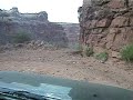 Driving Down Shafer in Canyonlands NP