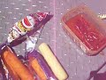 Click here to watch this video うまい棒に唐辛子をいれて食べてみた１