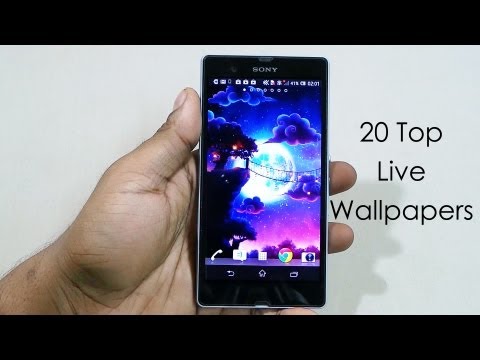 how to set wallpaper in xperia neo l