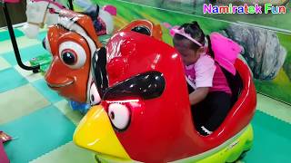 Naik odong-odong lucu Angry Birds dan Robot odong odong lucu Finding Nemo