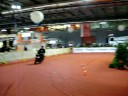 Io in scooter elettrico all\
