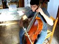 smoke on the water per violoncello