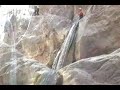 Canyoning in the jordan rift