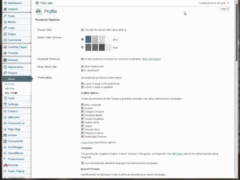 how to reset wordpress password