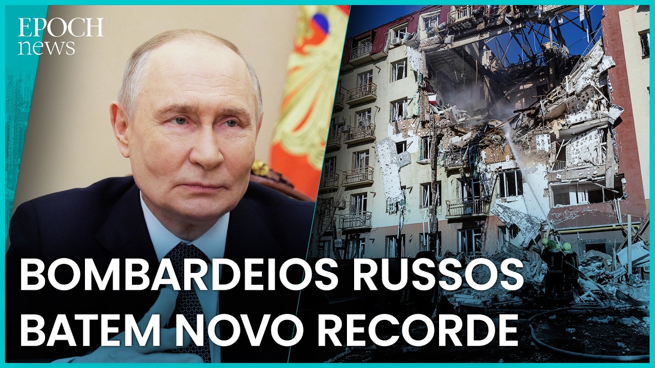 Rússia eleva ataques guiados na Ucrânia, mira infraestrutura energética e causa apagões