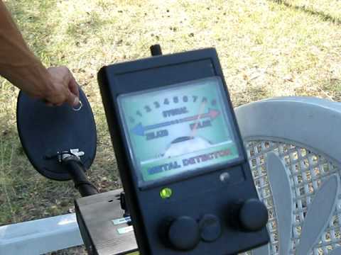 wykrywacz metali - Wykrywacz metali, typu ''PI'' z podwójnym modułem do rozróżniania rodzaju metalu i wielkości znaleziska. Puse induction metal detector with differentiation '...