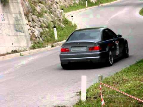 video auto BMW M3 CSL CRASH