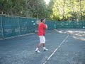 forehand tennis