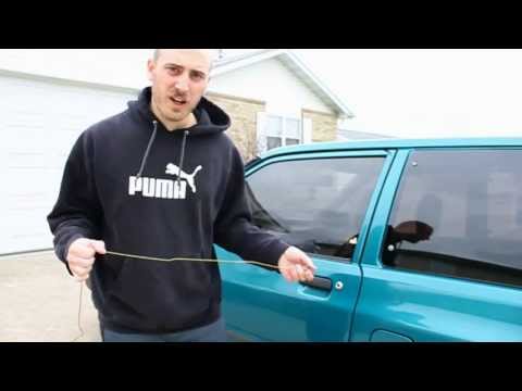 how to unlock your car door without a key