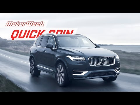 2024 volvo xc90 recharge  motorweek quick spin