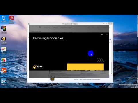 how to remove norton