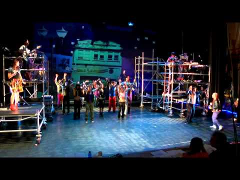 Ensaios de Galicia Caníbal, o musical. «De hoy no pasa»
