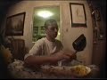 Mike Carroll really eats Mac-n-Cheese