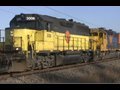 (HD) PW 3006 Freight on Buena Vista rd. Willamette river (3-11-09)