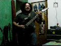 trying my new guitar ^^  master of puppets cover 