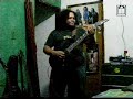 trying my new guitar ^^  master of puppets cover 