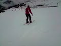 Lesley Snowblading Arinsal Andorra