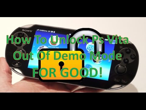 how to unlock ps vita
