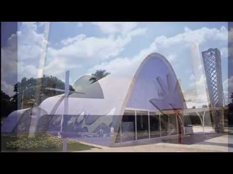 Niemeyer - Slide com croquis e fotos dos trabalhos de Oscar Niemeyer ao som do Bolero de Ravel.