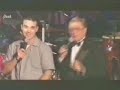 robbie williams singing thats life with his dad