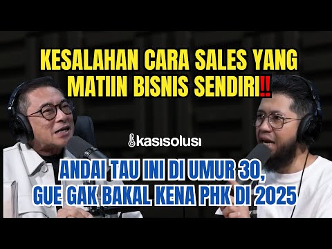Bisnis Bisa Mati di Krisis Ekonomi 2025‼️James Gwee Kuliti Kesalahan Sales yang Bikin Brand Hancur