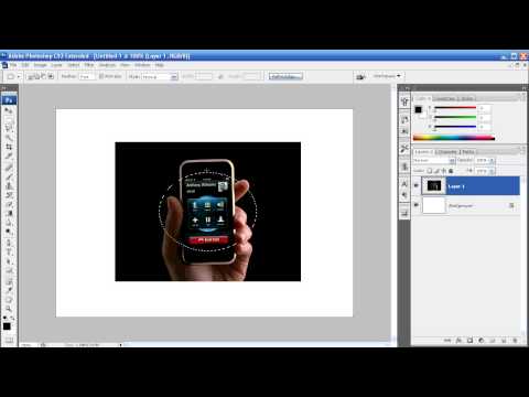 how to make an object dissolve in photoshop