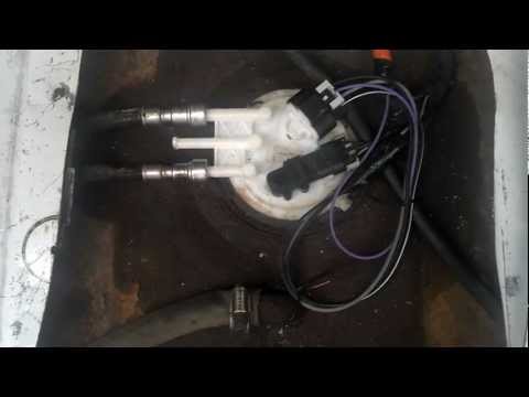 GMC/ Suburban fuel pump easy fix access hatch.