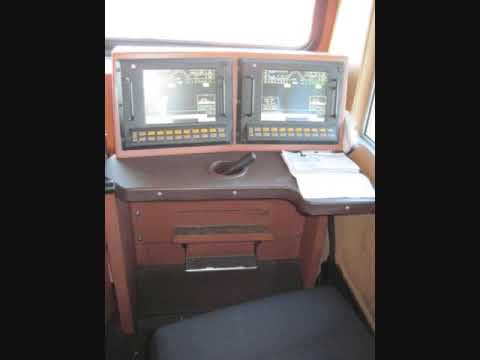CSX locomotive - a CSX conductor allowed me to explore the cab of his locomotive.
