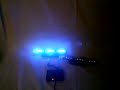 LED BLUE WHITE STROBING WITH CONTROLLER 100.00 CHICAGO