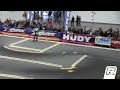 Action from the first leg of the Pro Stock A-main at the 4th round of the Yokomo Euro Touring Series in Poznan, Poland.