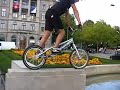 Extreme bike trial Z�rich city