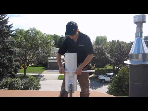how to properly ground a tv antenna