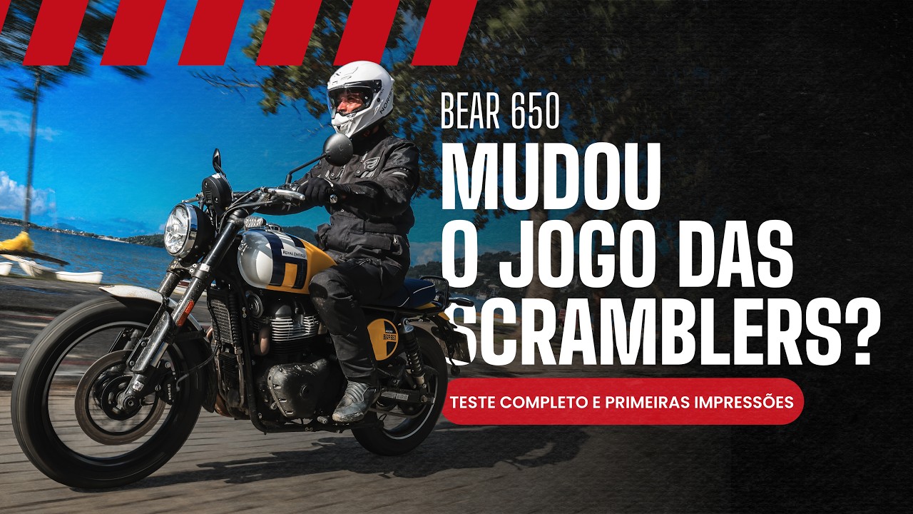 A BEAR 650 MUDOU O JOGO DAS SCRAMBLERS? | Teste completo e primeiras impressões