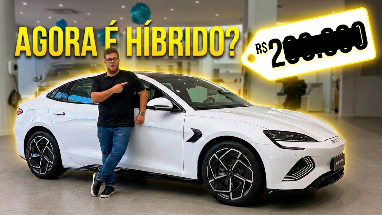 NOVO BYD SEAL 2027: Tudo o que mudou e seu NOVO PREÇO!