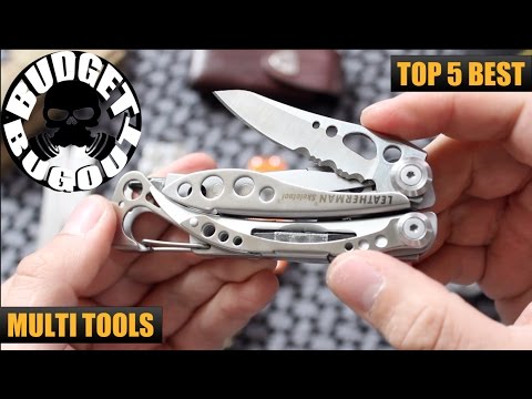 Top 5 Best EDC Multi Tools -- Multi Tool Comparison & Review | Leatherman, Gerber, Victorinox, SOG