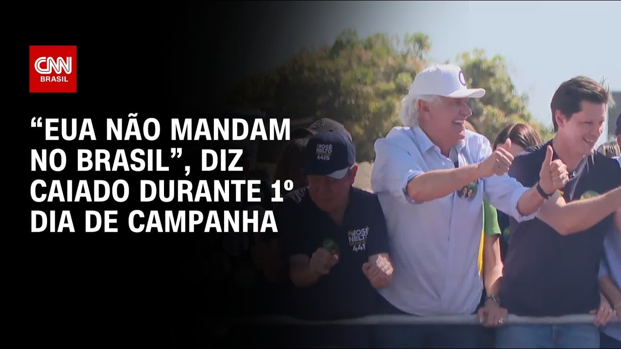 Caiado minimiza ausência de Kassab e diz que “EUA não mandam no Brasil” | AGORA CNN