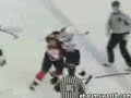 Huge Hockey Fight