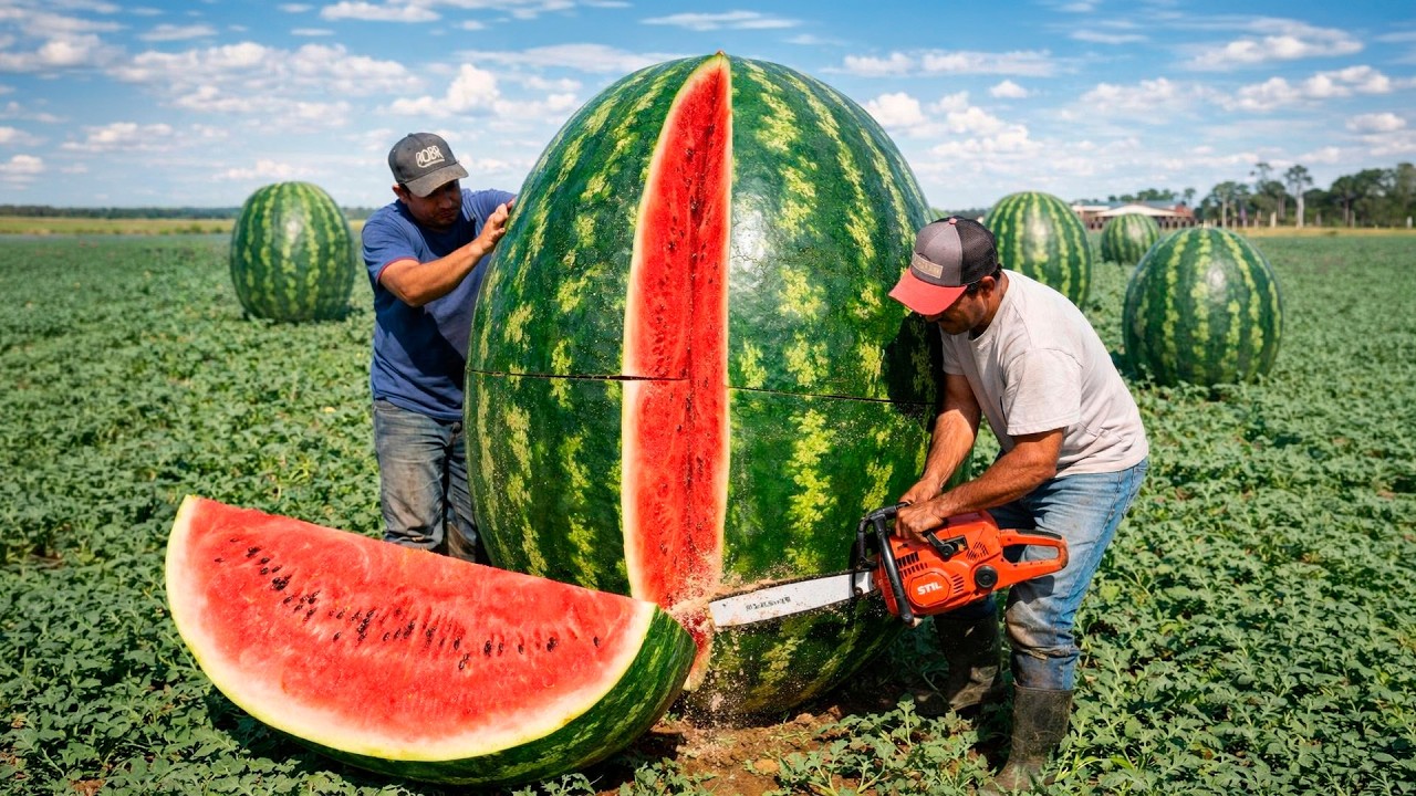 Como produtores do Brasil estão colhendo frutas gigantes de verdade?