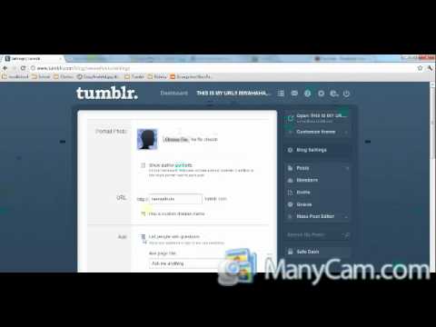 how to enable ask on tumblr