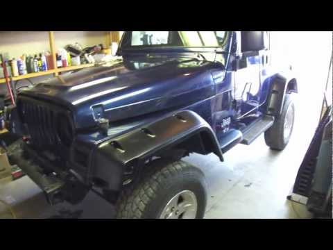 Installing Jeep Flares and Wheel Spacers