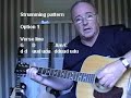 Knockin On Heavens Door - Bob Dylan - Acoustic guitar lesson