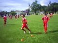 Heating to Soccer Training 1