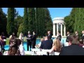 A beautiful wedding ceremony at the Pulgas Water Temple on Saturday the 19th of May, 2012