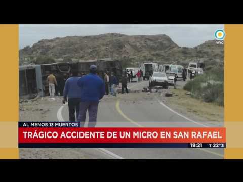 Argentina: Doce muertos deja accidente de bus de niños (VIDEO)