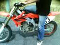 crf 450 stand up donuts (tarmac)